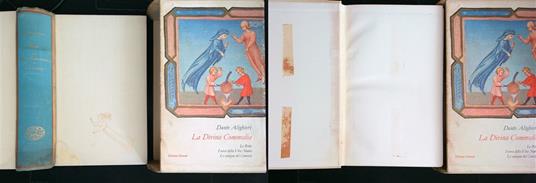 La Divina commedia - Dante Alighieri - copertina