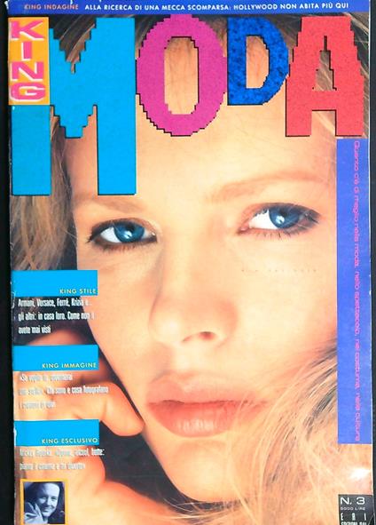 King Moda 3/1987 - copertina