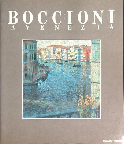 Boccioni a venezia - copertina