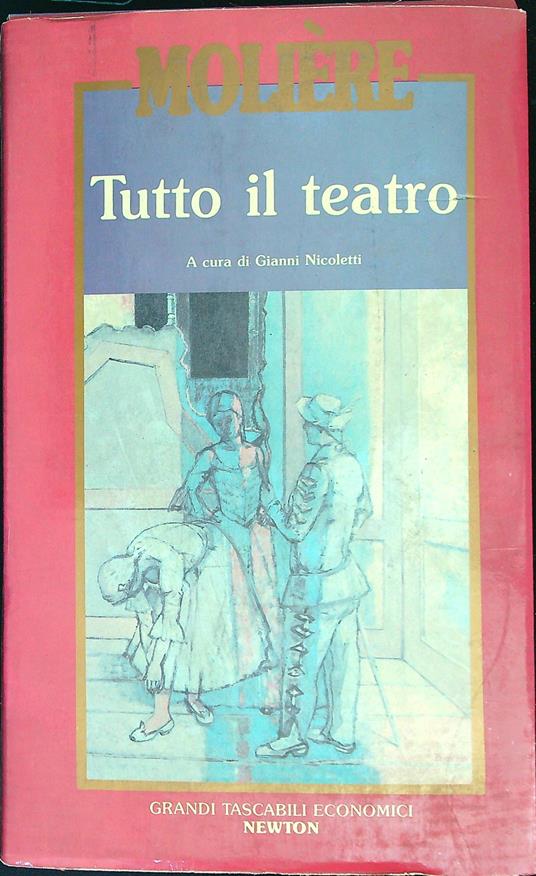 Tutto il teatro - Moliere - copertina