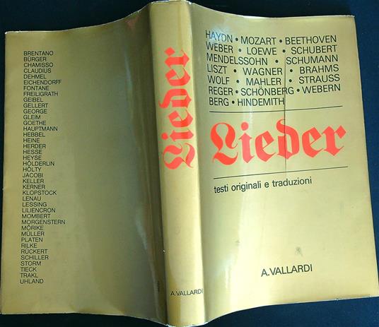 Lieder - Vanna Massarotti Piazza - copertina