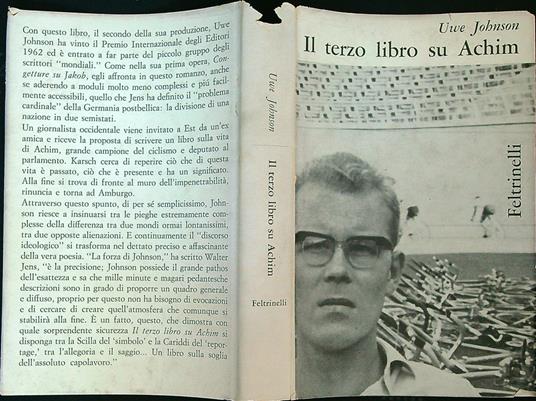 Il terzo libro su Achim - Uwe Johnson - copertina