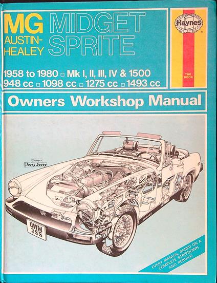 MG Midget & AH Sprite Haynes 265 - copertina