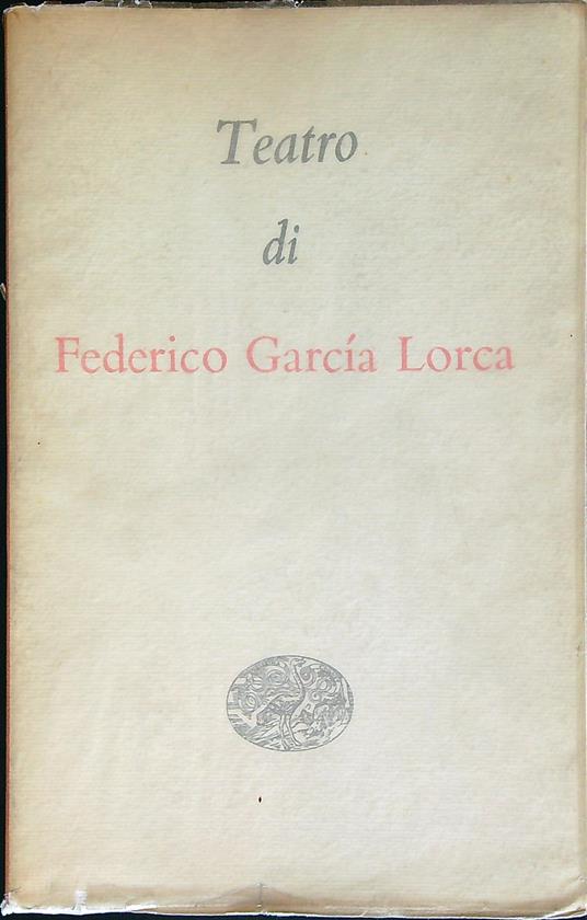 Teatro - Federico Lorca - copertina