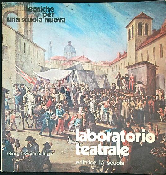 Laboratorio teatrale - Giorgio Sciaccaluga - copertina