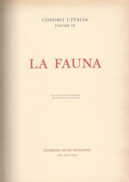 La fauna - copertina