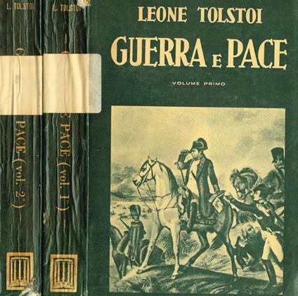 Guerra e pace - Lev Tolstoj - copertina