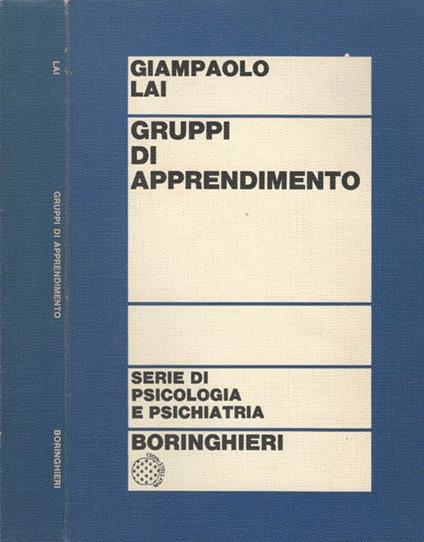 Gruppi di apprendimento. Gruppi di apprendimento e sistemi relazionali - Giampaolo Lai - copertina
