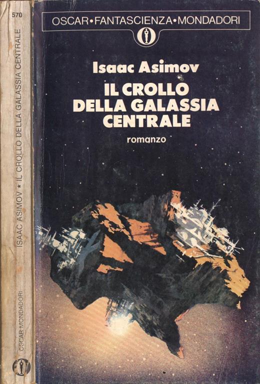 Il crollo della galassia centrale - Isaac Asimov - copertina