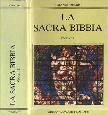 La Sacra Bibbia Vol. II - copertina