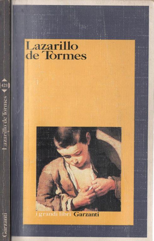 Lazarillo de Tormes - copertina