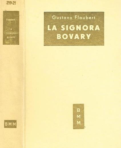 La Signora Bovary - Gustave Flaubert - copertina