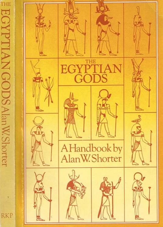The Egyptian Gods - Alan W. Shorter - copertina
