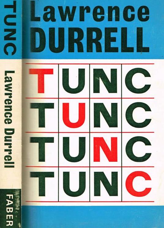 Tunc - Lawrence Durrell - copertina