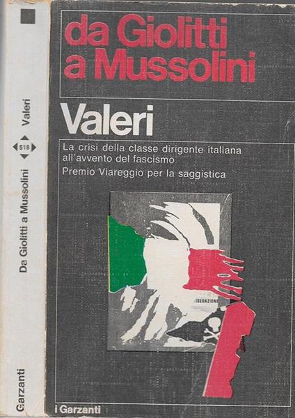 Da Giolitti A Mussolini - Nino Valeri - copertina