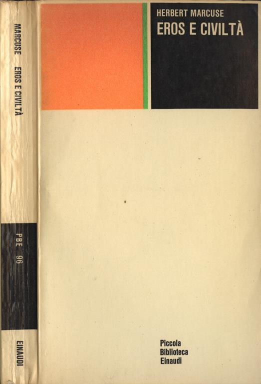 Eros e civiltà - Herbert Marcuse - copertina