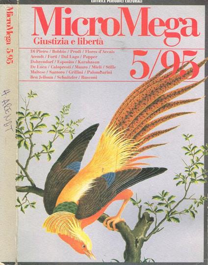 Micro Mega 5, 1995. Giustizia E Libertà - Lucio Caracciolo - copertina