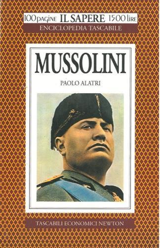 Mussolini - Paolo Alatri - copertina