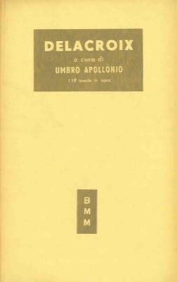 Delacroix - Umbro Apollonio - copertina