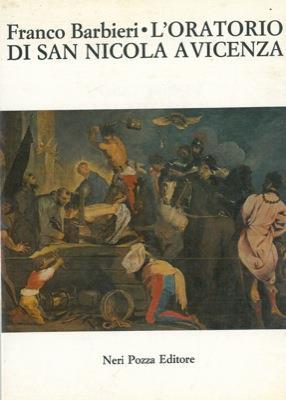 L' oratorio di San Nicola a Vicenza - Franco Barbieri - copertina
