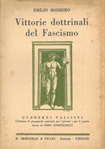 Vittorie dottrinali del fascismo