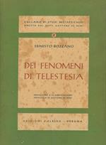 Dei fenomeni di telestesia