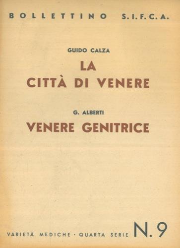 La città di Venere. Venere genitrice - Guido Calza - copertina