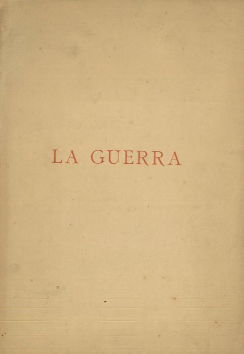 La guerra. Ode - Giosuè Carducci - copertina