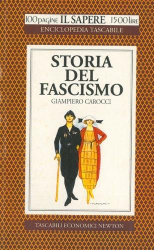 Storia del fascismo - Giampiero Carocci - copertina