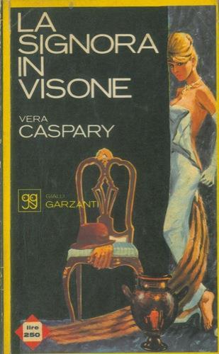 La signora in visone - Vera Caspary - copertina