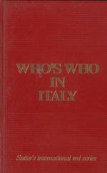 Whòs who in Italy. 1990. A-K, L-Z
