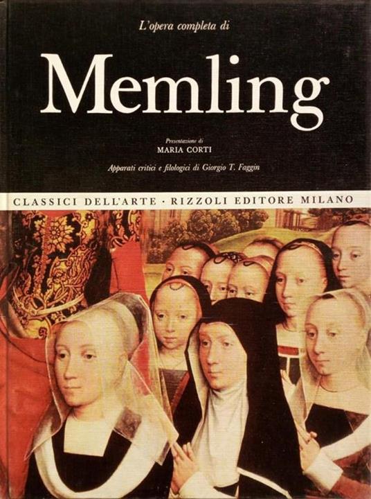 L' opera completa di Memling - Maria Corti - copertina
