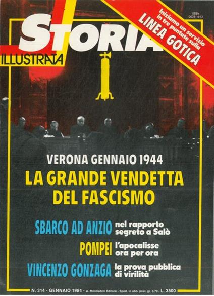 Verona gennaio 1944. La grande vendetta del fascismo - Santi Corvaja - copertina
