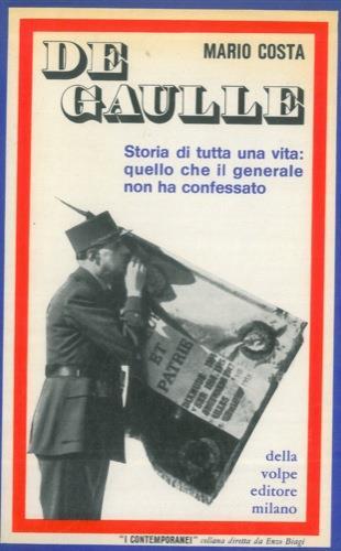De Gaulle - Mario Costa - copertina