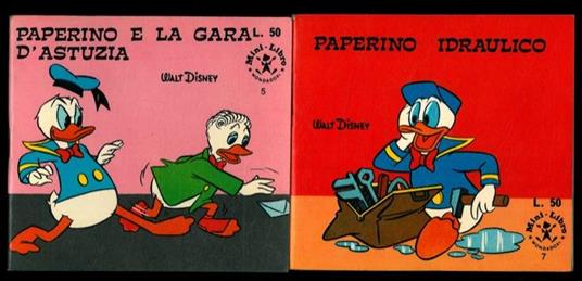 Paperino idraulico - Paperino e la gara d'astuzia - copertina