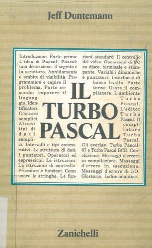 Il Turbo Pascal - Jeff Duntemann - copertina