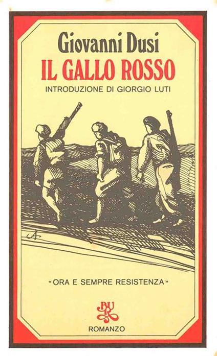 Il gallo rosso - Giovanni Dusi - copertina