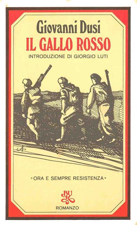 Il gallo rosso - Giovanni Dusi - copertina