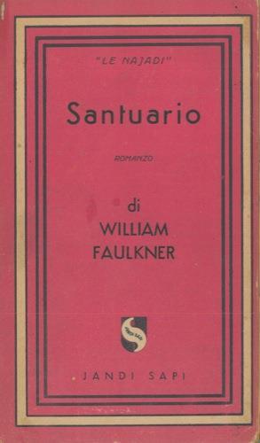 Santuario - William Faulkner - copertina