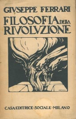 Filosofia della rivoluzione - Giuseppe Ferrari - copertina
