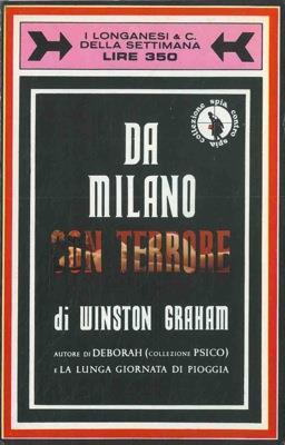 Da Milano con terrore - Winston Graham - copertina