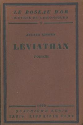 Leviathan - Julien Green - copertina
