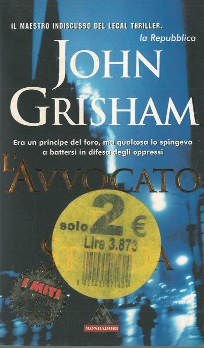 L' avvocato di strada - John Grisham - copertina