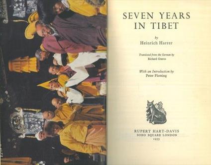 Seven years in Tibet - Heinrich Harrer - copertina