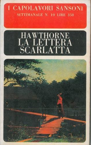 La lettera scarlatta - Nathaniel Hawthorne - copertina