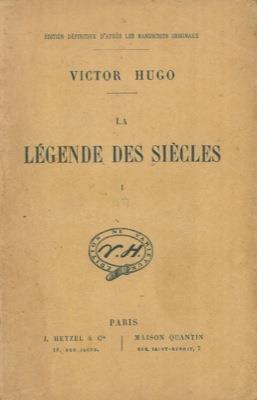 La legende des siecles - Victor Hugo - copertina