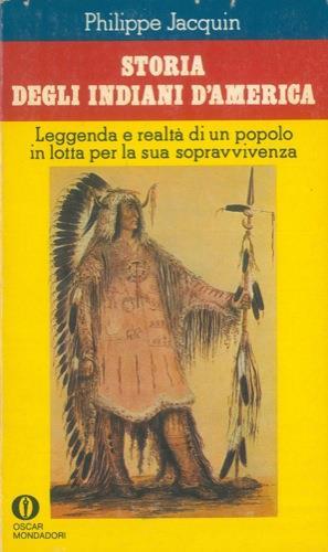 Storia degli Indiani d'America - Philippe Jacquin - copertina