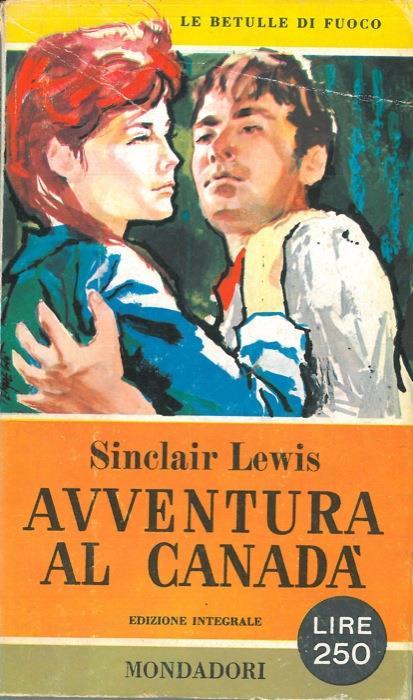 Avventura al Canadà - Sinclair Lewis - copertina