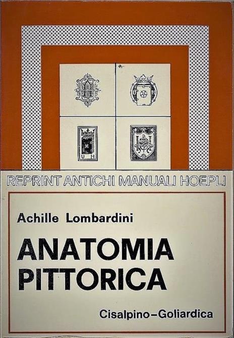 Anatomia pittorica - Achille Lombardini - copertina