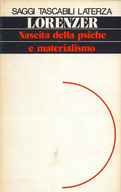 Nascita della psiche e materialismo - Alfred Lorenzer - copertina